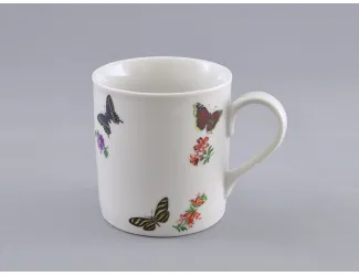 Кружка Leander 0,22л Бабочки 25114013-293B