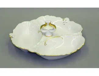 Менажница "Кабаре" 3 секции Leander Соната Отводка золото декор 1139 38116435-1139