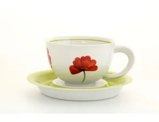 Чайная пара 350мл Leander Кельт Цветочная коллекция 52120411-310S