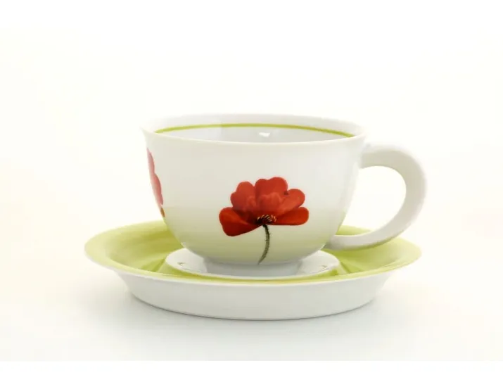 Чайная пара 350мл Leander Кельт Цветочная коллекция 52120411-310S