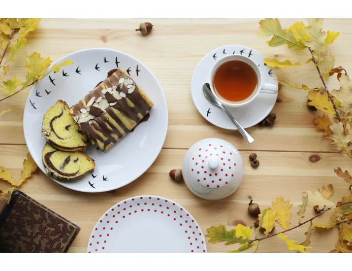 Сервиз Чайный на 4 персоны 11 предметов Leander BeFree декор 2826