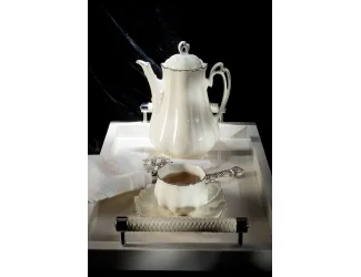 Сервиз чайный на 12 персон 27 предметов 200мл  Leander Виктория мокко