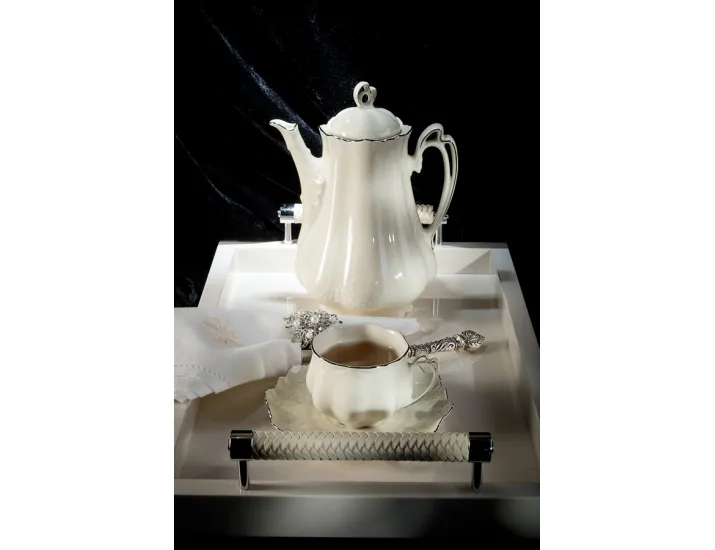 Сервиз чайный Leander Виктория мокко 15 предметов на 6 персон 200мл 62560725-2215