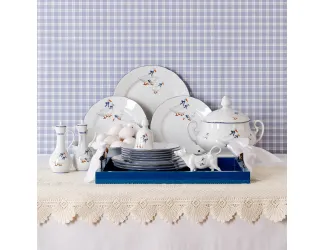 Блюдо овальное 26см Leander Мэри-Энн Гуси декор 0807 06111511-0807