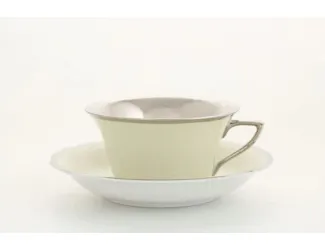 Кофейная пара низкая 100мл Leander Виндзор Жемчуг 13120424-282a