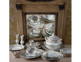 Блюдо для хлеба 33см Leander Соната Золотой орнамент декор 1373 07112816-1373