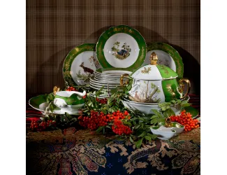 Шкатулка 650мл Leander Мэри-Энн Царская охота декор 0763 03115005-0763