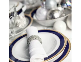 Блюдо овальное 32см Leander Сабина Кобальтовая лента декор 0767 02111523-0767