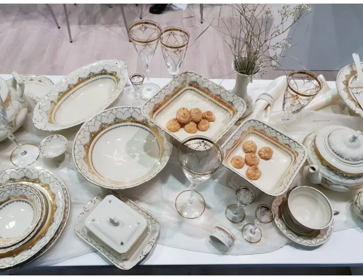 Салатник 13,5см Leander Соната Золотая чешуя декор 2517 07111411-2517