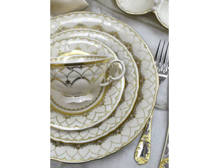 Салатник 13,5см Leander Соната Золотая чешуя декор 2517 07111411-2517