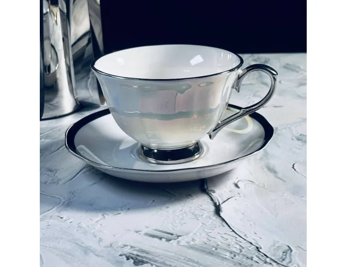 Набор чайных пар на 6 персон 12 предметов 250мл Lenardi 102-030