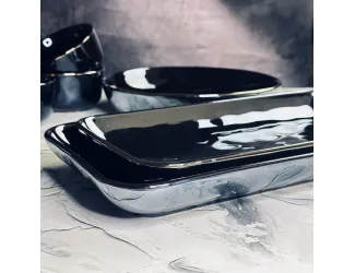 Набор из 2 прямоугольных блюд 30,5см STORM Lenardi Storm 102-125