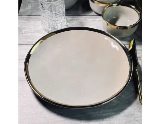 Набор из 6 тарелок 20,5см Lenardi Stone 102-127