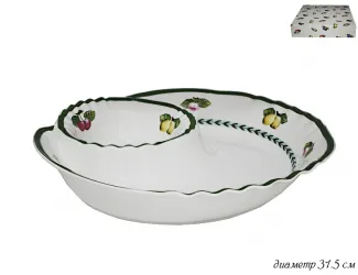 Менажница 31,5см Lenardi Фрукты 105-436