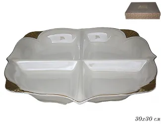 Менажница 30*30см Lenardi Перламутр 105-707