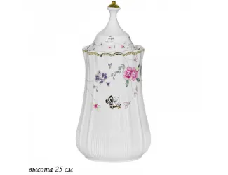 Банка с крышкой 25см Lenardi  Флоренс 105-975