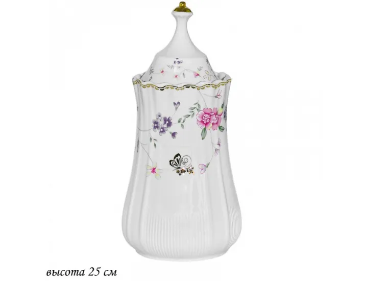 Банка с крышкой 25см Lenardi  Флоренс 105-975