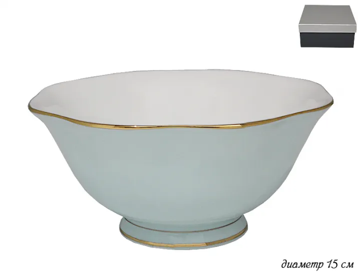 Салатник 15см Lenardi голубой 108-330