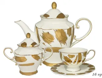 Чайный сервиз на 6 персон 16 предметов Lenardi 108-338