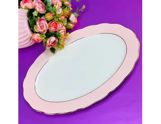 Овальное блюдо 35,5см Lenardi Pink 108-368