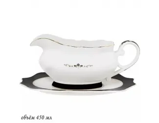 Соусник с блюдцем Lenardi Rich 109-023