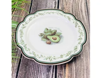 Набор тарелок 6шт 26см Lenardi Авокадо 109-065