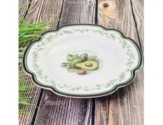 Набор тарелок глубоких 6шт 23см Lenardi Авокадо 109-066