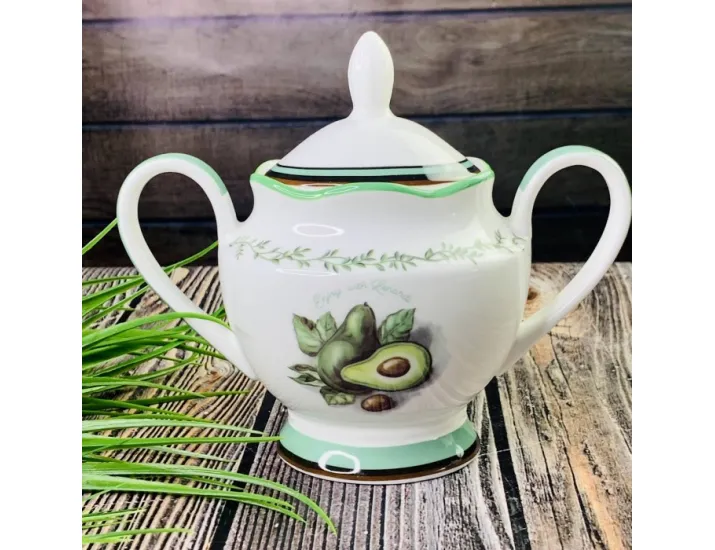 Сахарница 550мл Lenardi Авокадо 109-074