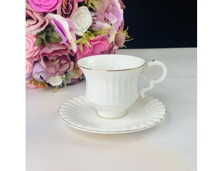 Набор кофейных пар на 6 персон 12 предметов 130мл Lenardi 109-115