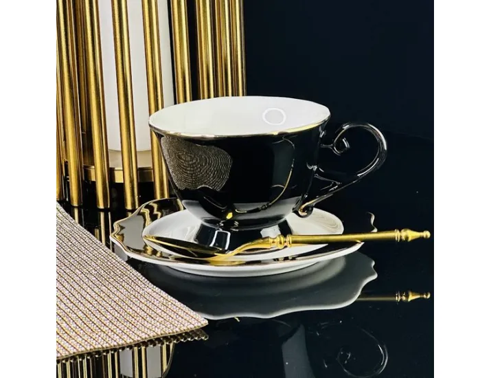 Чайный набор 12пр.240 мл  Lenardi NOIR 109-192