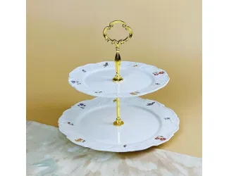 Двухъярусная этажерка Lenardi КРОКУС 109-224