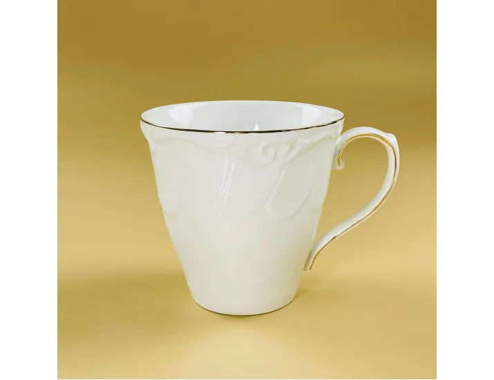 Кружка 350мл Lenardi  КРОКУС ЗОЛОТО 109-233