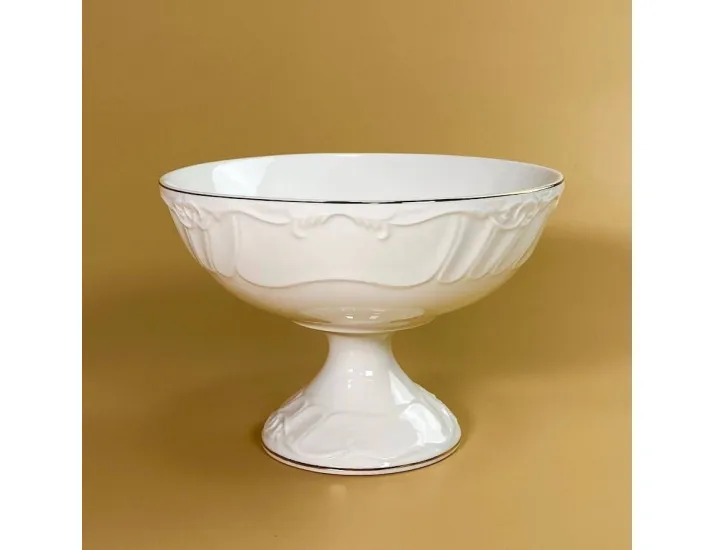 Конфетница 17см на ножке Lenardi КРОКУС ЗОЛОТО 109-255