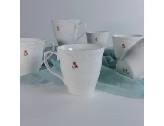 Набор из 6 кружек 355мл Lenardi  КРОКУС 109-304