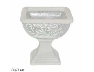 Конфетница на ножке 14см 110287