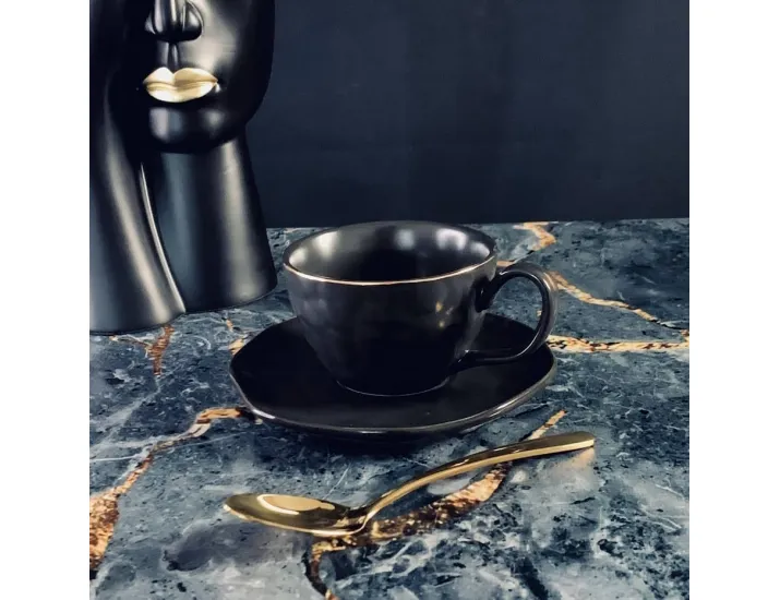 Чайная чашка 250 мл с блюдцем Lenardi Марокко 118-020