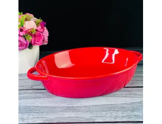 Овальное блюдо для запекания 33см Lenardi 118-086