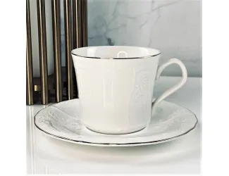 Набор чайных пар на 6 персон 12 предметов 240мл Lenardi 118-161