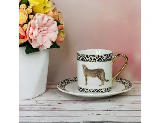 Набор кофейных пар на 6 персон 12 предметов 120мл Lenardi 122-037