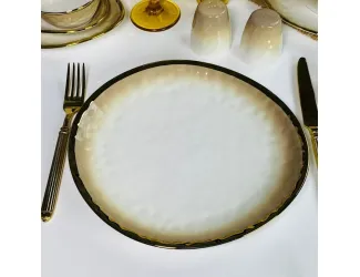 Набор из 2 тарелок 27см  Lenardi Toronto Cream 122-123