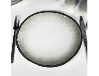 Набор из 2 тарелок 27см Lenardi Toronto Grey 122-124