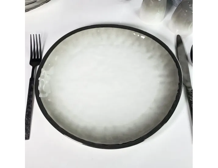 Набор из 2 тарелок 27см Lenardi Toronto Grey 122-124