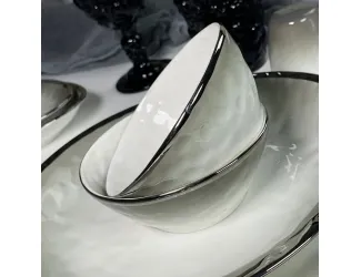 Набор из 6 салатников 11,5х11,5х4,5см Lenardi Toronto Grey 122-132