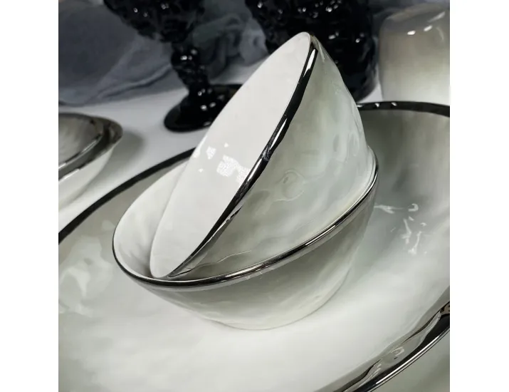 Набор из 6 салатников 11,5х11,5х4,5см Lenardi Toronto Grey 122-132