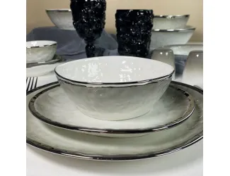 Набор из 2 салатников 15х14,5х7,5см Lenardi Toronto Grey 122-134