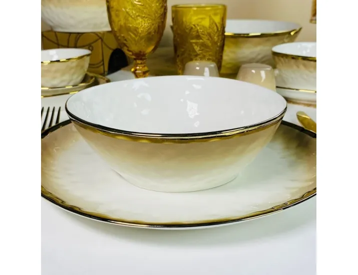 Набор из 2 салатников 17,5х17х6,5см Lenardi Toronto Cream 122-135