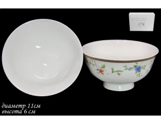 Набор из 2 салатников 11см Lenardi Цветочная поляна 125-083