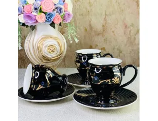 Набор чайных пар на 6 персон 12 предметов 220мл Lenardi 133-219