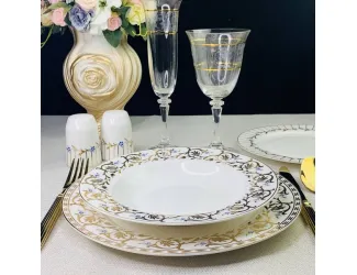 Обеденный сервиз на 6 персон 20предметов Lenardi 133-221