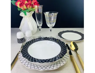 Обеденный сервиз на 6 персон 20предметов Lenardi 133-226